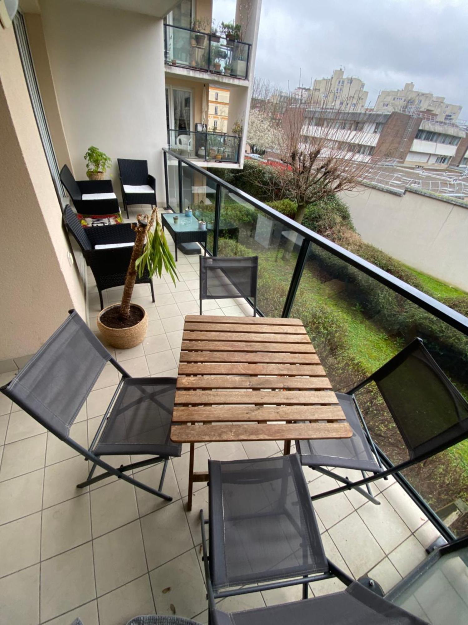 Spacieux 3 Pieces Sur Jardin Ivry-sur-Seine Zewnętrze zdjęcie